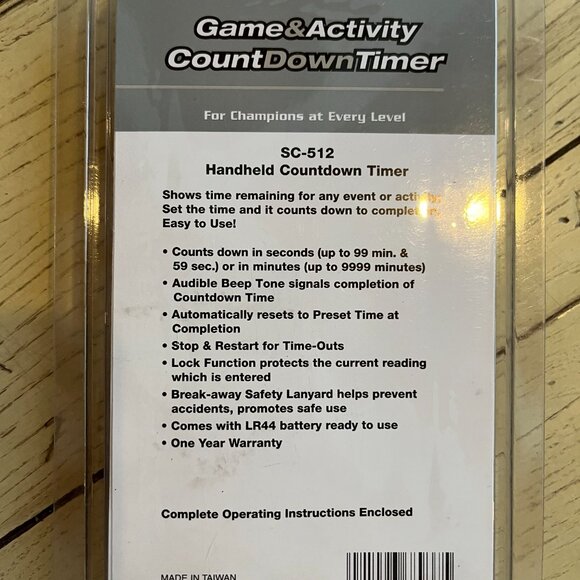 Set of 4 Robic Game & Activity CountDown Timers - Brand New - Picture 2 of 9